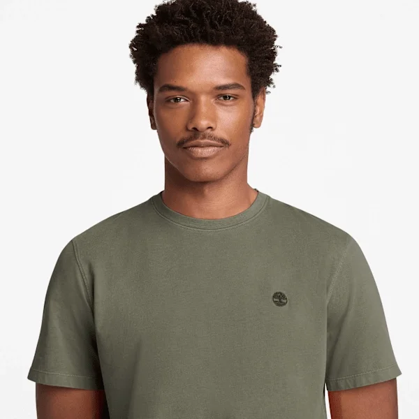 Dunstan River Kurzarm-T-Shirt für Herren, stückgefärbt Dunstan River Kurzarm-T-Shirt für Herren, stückgefärbt