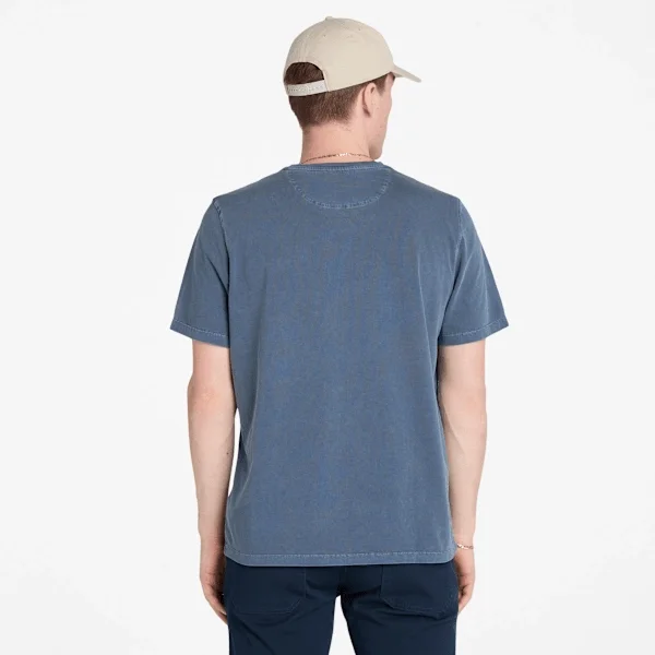 Dunstan River Kurzarm-T-Shirt für Herren, stückgefärbt Dunstan River Kurzarm-T-Shirt für Herren, stückgefärbt