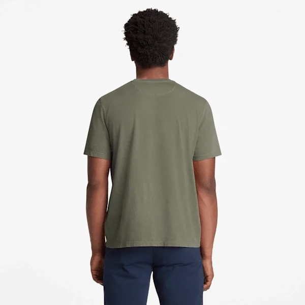 Dunstan River Kurzarm-T-Shirt für Herren, stückgefärbt Dunstan River Kurzarm-T-Shirt für Herren, stückgefärbt