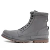Earthkeeper Original-Leder-Stiefel (15 cm) mit breiter Passform „Dark Grey Nubuck“