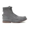 Earthkeeper Original-Leder-Stiefel (15 cm) mit breiter Passform „Dark Grey Nubuck“