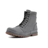 Earthkeeper Original-Leder-Stiefel (15 cm) mit breiter Passform „Dark Grey Nubuck“