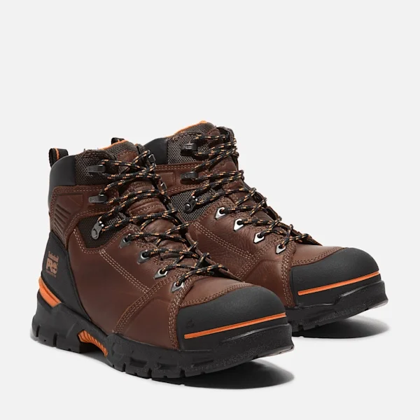 Endurance Ev Comp-Toe Arbeitsstiefel für Herren – Teakbraun/Orange Endurance Ev Comp-Toe Arbeitsstiefel für Herren – Teakbraun/Orange