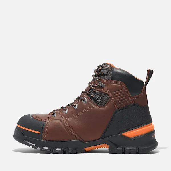 Endurance Ev Comp-Toe Arbeitsstiefel für Herren – Teakbraun/Orange Endurance Ev Comp-Toe Arbeitsstiefel für Herren – Teakbraun/Orange