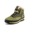 Euro Hiker Leder- und Stoff-Wanderschuh „Dark Green Nubuck“