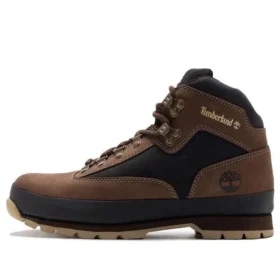 Euro Hiker Mid Stiefel „Dark Brown Nubuck“