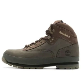 Euro Hiker Mid Stiefel „Dark Green Nubuck“