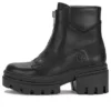 Everleigh Stiefel mit Frontreißverschluss „Schwarz Nubuck“