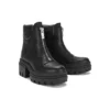 Everleigh Stiefel mit Frontreißverschluss „Schwarz Nubuck“