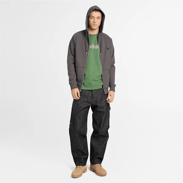 Exeter River Herren-Hoodie mit durchgehendem Reißverschluss Exeter River Herren-Hoodie mit durchgehendem Reißverschluss