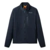 Fleece-Logo-Sweatshirt mit Taschen „Navy“