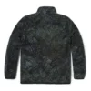 Fleecejacke mit Camouflage-Print „Green Schwarz“
