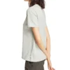 Freizeit-T-Shirt mit Rundhalsausschnitt und Shorts, bedruckt, grau