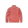 Garment Dye Quarter Zip Sweatshirt „Hot Sauce“
