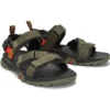 Garrison Trail Sandalen „Olive Green Schwarz“