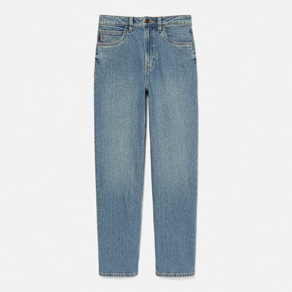 Gerade geschnittene Jeanshose für Damen Gerade geschnittene Jeanshose für Damen