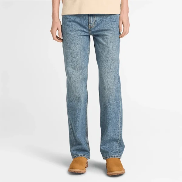 Gerade geschnittene Jeanshose für Damen Gerade geschnittene Jeanshose für Damen