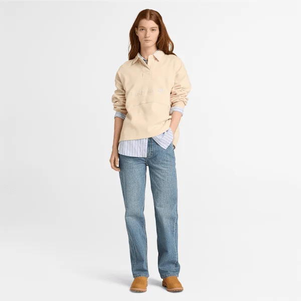 Gerade geschnittene Jeanshose für Damen Gerade geschnittene Jeanshose für Damen