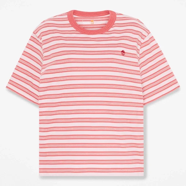 Gestreiftes Kurzarm-T-Shirt für Damen Gestreiftes Kurzarm-T-Shirt für Damen