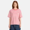 Gestreiftes Kurzarm-T-Shirt für Damen Gestreiftes Kurzarm-T-Shirt für Damen