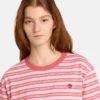 Gestreiftes Kurzarm-T-Shirt für Damen Gestreiftes Kurzarm-T-Shirt für Damen