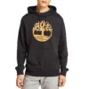 Golden Logo Hoodie „Schwarz“