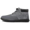 Graydon Leder-Chukka-Stiefel mit breiter Passform „Grey“