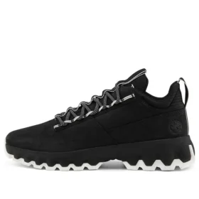GreenStride Edge Low Sneaker „Schwarz Nubuck“