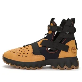 GreenStride Edge Schnürstiefelsandalen „Wheat Black“
