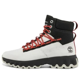 GreenStride Edge Waterproof Wide Fit Stiefel „White Nubuck“