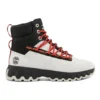 GreenStride Edge Waterproof Wide Fit Stiefel „White Nubuck“
