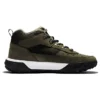 GreenStride Motion 6 Leder-Wanderstiefel „Dark Green“