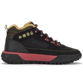 GreenStride Motion 6 Low Lace Wandersneaker „Schwarz“