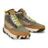 GreenStride Motion 6 Mid Wasserdichter Wanderstiefel aus Stoff und Leder „Olive Green“