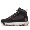 GreenStride Motion 6 Mid Wasserdichter Wanderstiefel aus Stoff und Leder „Schwarz“