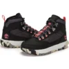 GreenStride Motion 6 Mid Wasserdichter Wanderstiefel aus Stoff und Leder „Schwarz“