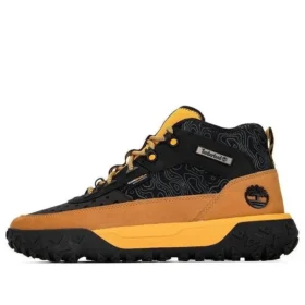 GreenStride Motion 6 Super Oxford-Schuhe „Schwarz mit Weizen“