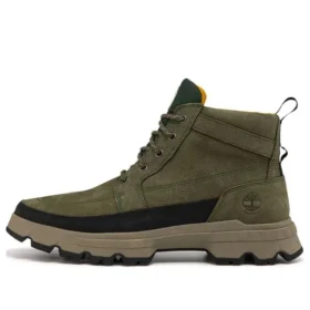 GreenStride Originals Ultra Wide Fit Wasserdichte Chukka-Stiefel „Olivgrün“