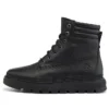 GreenStride Ray City 6-Inch Wasserdichter Stiefel mit breiter Passform „Schwarz Full Grain“