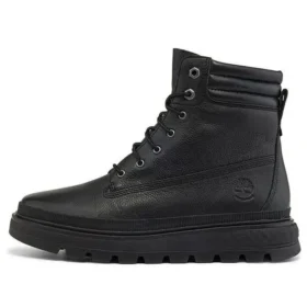 GreenStride Ray City 6-Inch Wasserdichter Stiefel mit breiter Passform „Schwarz Full Grain“