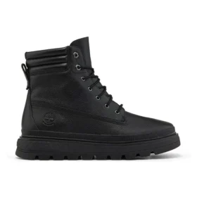 GreenStride Ray City 6-Inch Wasserdichter Stiefel mit breiter Passform „Schwarz Full Grain“