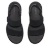 Greyfield 2 Riemchensandalen „Schwarz Suede“