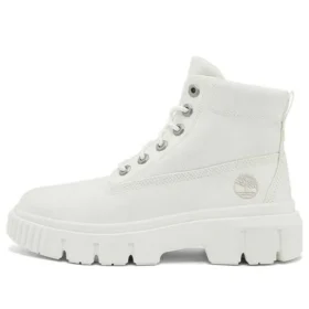 Greyfield Canvas-Stiefel „Weiß“