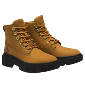 Greyfield Leder-Stiefel „Wheat Black“