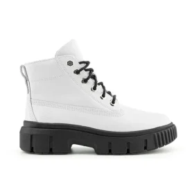 Greyfield Lederstiefel „White Full Grain“