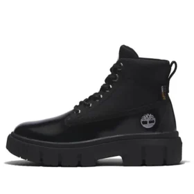 Greyfield Stiefel „Schwarzes Leder“