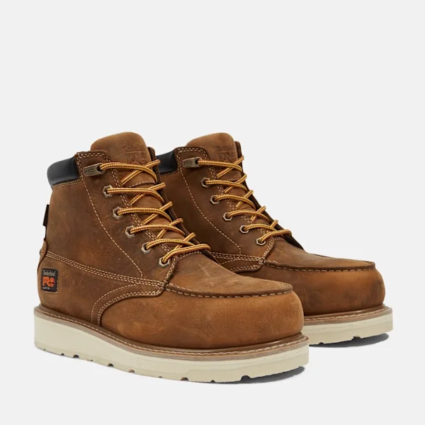 Gridworks 6-Inch-Arbeitsstiefel für Herren mit Zehenschutzkappe – Goldbraun Gridworks 6-Inch-Arbeitsstiefel für Herren mit Zehenschutzkappe – Goldbraun