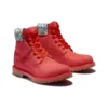 Hergestellt mit Liberty-Stoffen 6-Inch Boot „Rot“