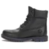 Heritage 6-Inch Boot „Schwarzes Leder mit Gummisohle“