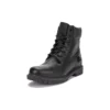 Heritage 6-Inch Boot „Schwarzes Leder mit Gummisohle“